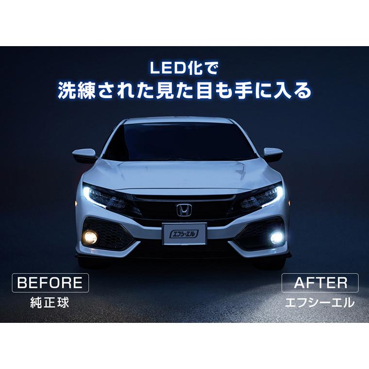 fCl. LEDフォグユニット、バルブセット h8 h11 h16 fcl. フォグランプ h8 h11 h16 hb4 hb3 led フォグ ヘッドライト 黄色