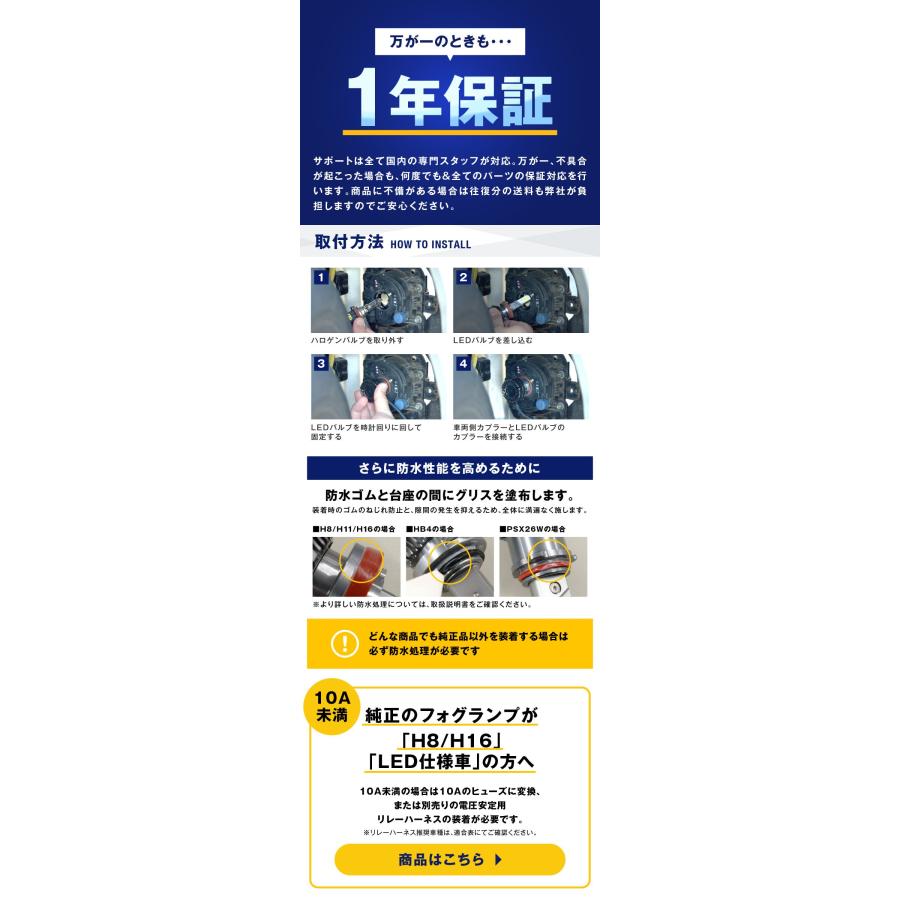 fcl. ジムニー jb64 フォグランプ led 2色切り替え イエロー 黄色