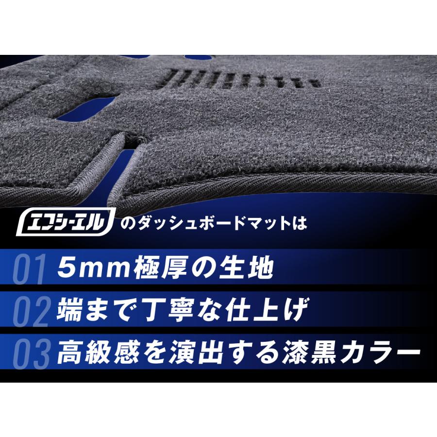 fcl. ダッシュボードマット RAV4 50系 全グレード HUDなし 専用設計