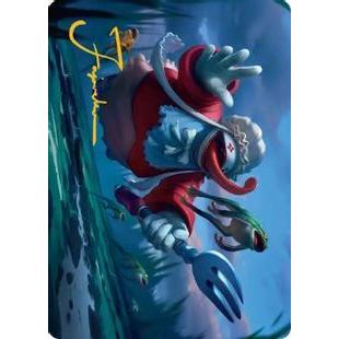 【箔押し】(011)【アート・カード】グルメなク族、クイナ[FIN] | Magic: The Gathering