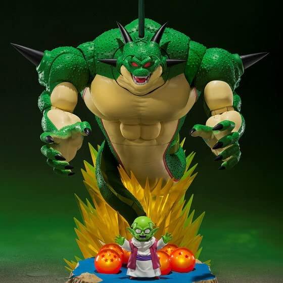 ドラゴンボール S.H.Figuarts ポルンガ＆デンデ 光るドラゴンボール