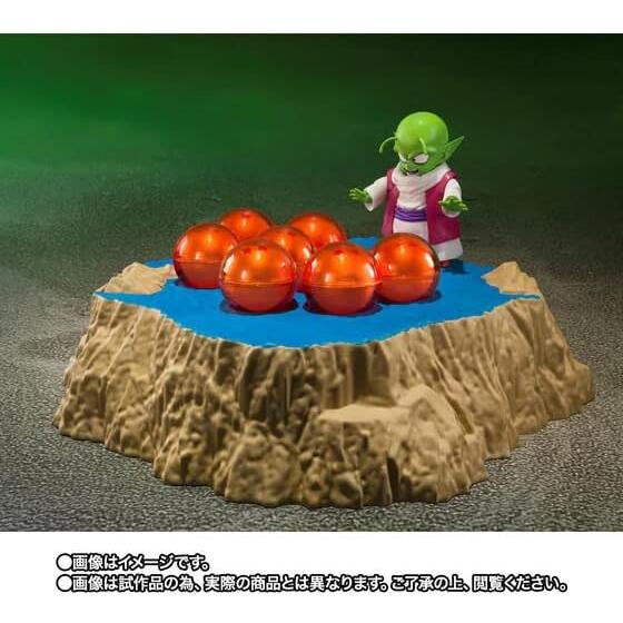 ドラゴンボール S.H.Figuarts ポルンガ＆デンデ 光るドラゴンボール