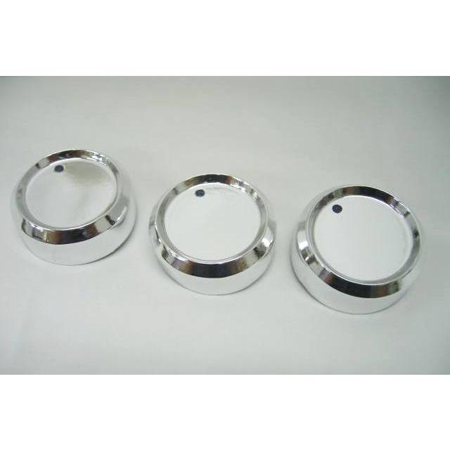 bB オプション　クリスタル　ダイヤル　エアコンノブ トヨタ NCP-bB ビービー 前期用 エアコンダイヤルノブ クロムメッキ