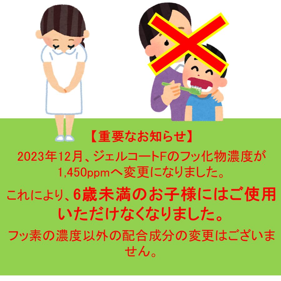 【NEW！フッ素が1450ppmへ増量】ウエルテック コンクール ジェルコートF 90g 3本（3個）セット  フッ素コート 歯磨きジェル 歯科専売　 | Weltec | 05