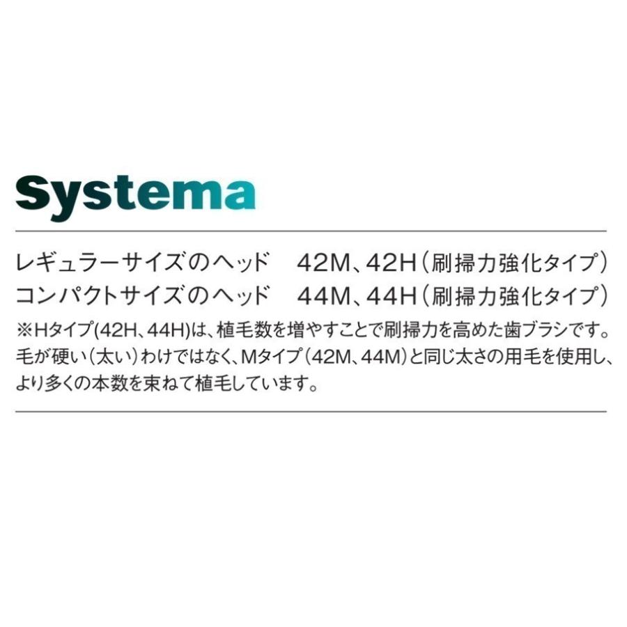 送料無料 ライオン DENT.EX Systema 44H 20本セット LION デント EX. システマ 歯科専売 歯ブラシ　メール便送料無料｜fdcglobal｜02