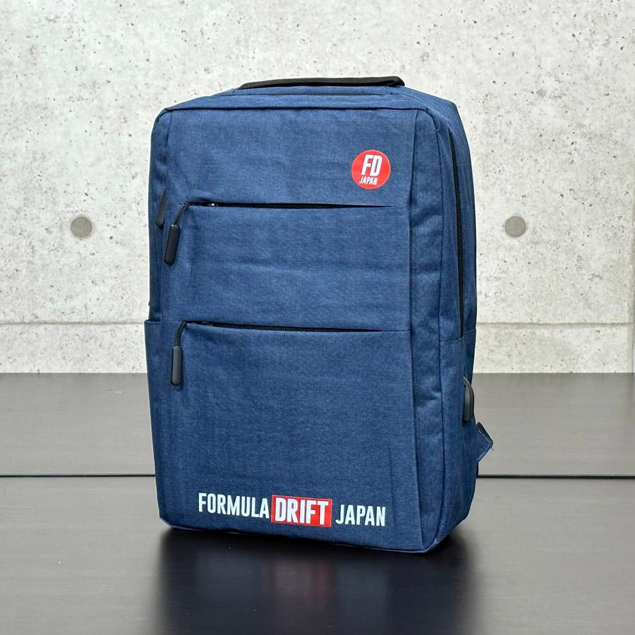 FD JAPAN オリジナル・バックパック Ver.2 青 : FORMULA DRIFT