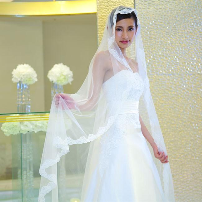 レース縁取り マリアベール ロング丈ウエディング ベール 豪華なワイド幅選択可能 M011 A5 ファクトリーダイレクト ラボ 通販 Yahoo ショッピング