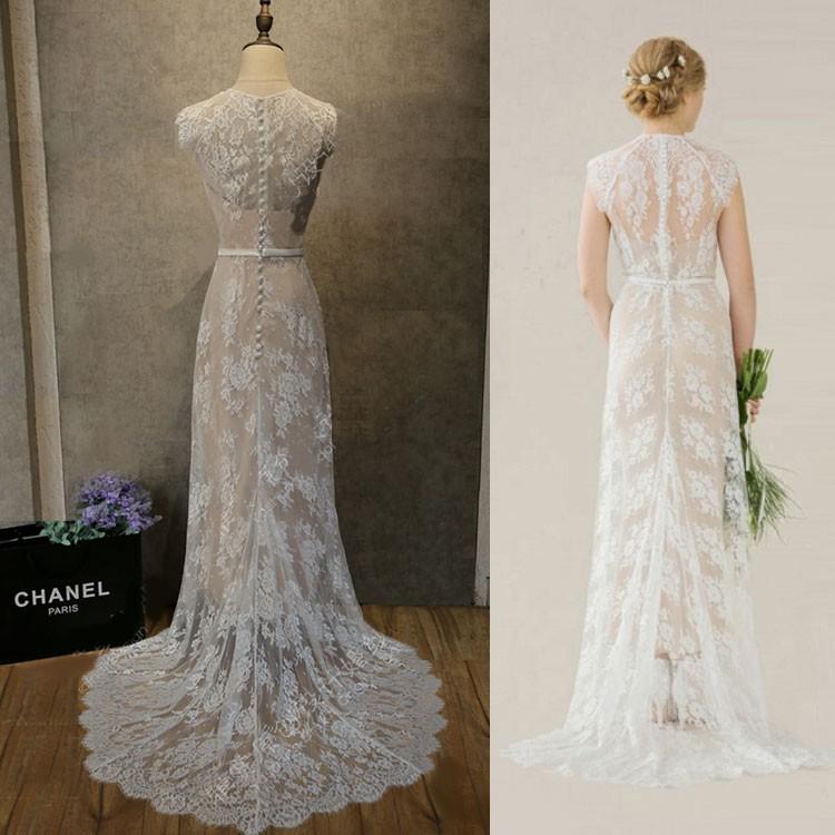 ウェディングドレス 総レース Aラインドレス ノースリーブ 海外ウエディング 発表会 結婚式 パーティー ロング 二次会 Wd A Mi 027 ファクトリーダイレクト ラボ 通販 Yahoo ショッピング