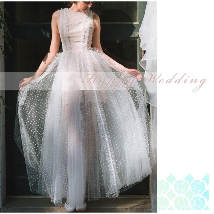 ウェディングドレス フリル カジュアル シンプル スレンダーライン 海外ウエディング 結婚式 パーティー ロング 二次会 Wd A U 032 ファクトリーダイレクト ラボ 通販 Yahoo ショッピング