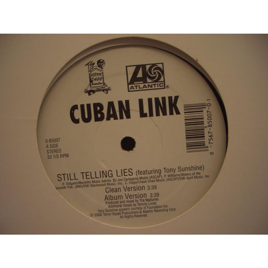 12inchレコード CUBAN LINK / STILL TELLING LIES feat. TONY SUNSHINE 