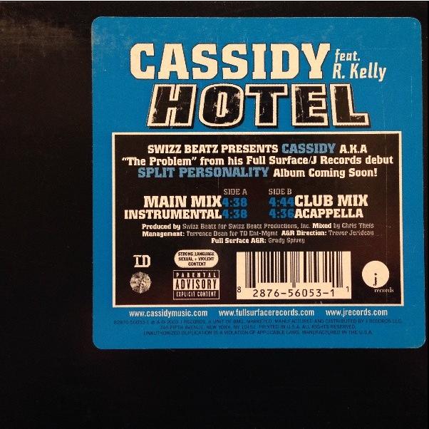 12inchレコード CASSIDY / HOTEL feat. R. KELLY : レコード買取・販売 COCOBEAT - 通販 ...