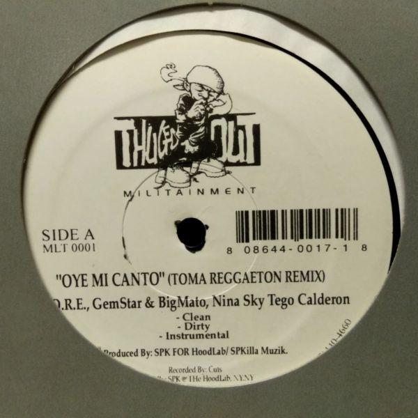 12inchレコード　 N.O.R.E. / OYE MI CANTO | 