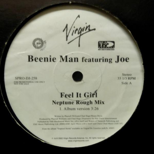 12inchレコード　 BEENIE MAN / FEEL IT GIRL feat. JOE | 