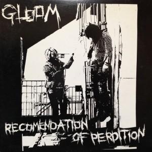邦楽 GLOAM Recommendation of Perdition LP LPレコード GLOOM / RECOMENDATION OF PERDITION (MCR盤) : レコード