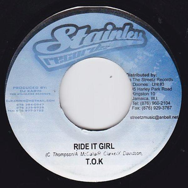 EPレコード T.O.K / RIDE IT GIRL (20 A BUNCH) 200712533レコード買取・販売 COCOBEAT
