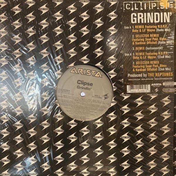 12inchレコード CLIPSE / GRINDIN' REMIX feat. N.O.R.E., BABY... 210121577
