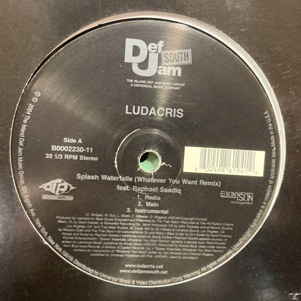 12inchレコード LUDACRIS / SPLASH WATERFALLS REMIX 210124516レコード買取・販売