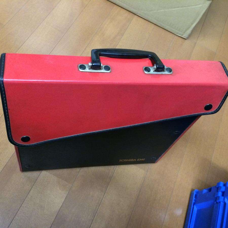 TOSHIBA EMI レコードケース アタッシュケース ビンテージ : レコード