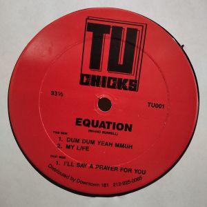 AU PAIRS 輸入12inch レコード　1981年 12inchレコード EQUATION / I'LL SAY A PRAYER FOR YOU : レコード買取