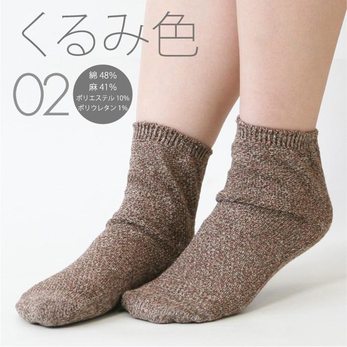 冷えとり 靴下 シルク 綿 鹿の子編み レディース 女性用 くつした 2足セット 冷えとり 暖かい あったか靴下  絹屋 日本製 ギフト | 絹屋 | 15