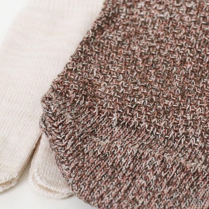 冷えとり 靴下 シルク 綿 鹿の子編み レディース 女性用 くつした 2足セット 冷えとり 暖かい あったか靴下  絹屋 日本製 ギフト | 絹屋 | 16