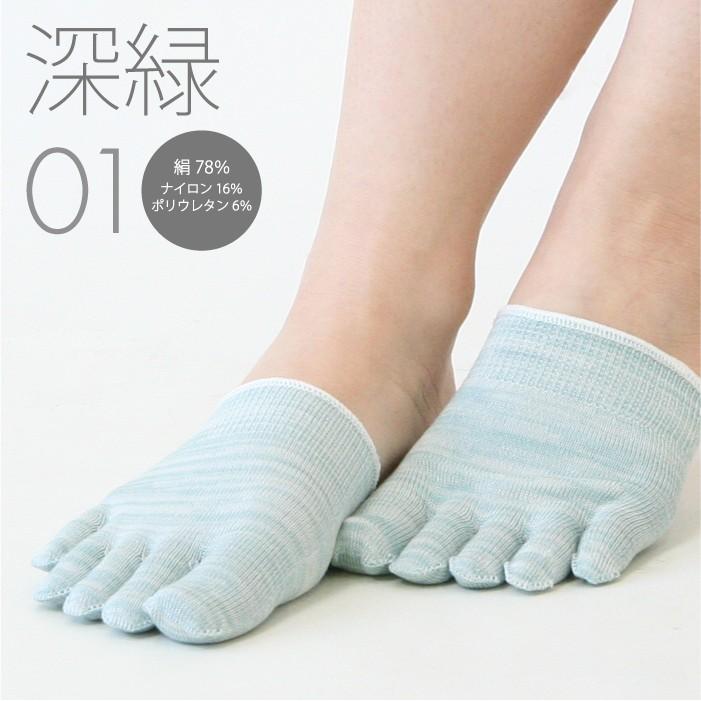 冷えとり 靴下 シルク 綿 鹿の子編み レディース 女性用 くつした 2足セット 冷えとり 暖かい あったか靴下  絹屋 日本製 ギフト | 絹屋 | 20