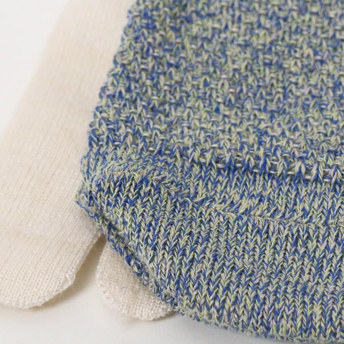 冷えとり 靴下 シルク 綿 鹿の子編み レディース 女性用 くつした 2足セット 冷えとり 暖かい あったか靴下  絹屋 日本製 ギフト | 絹屋 | 13