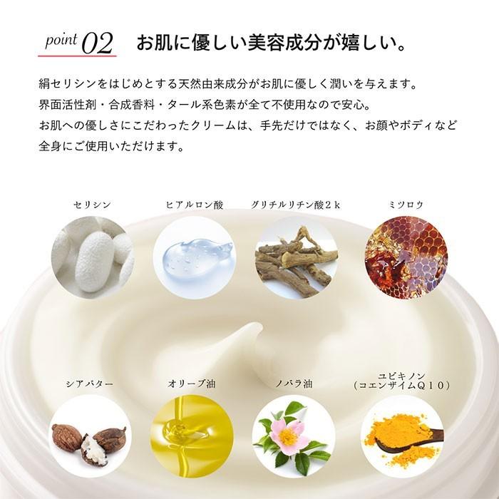 絹屋 シルク ハンド＆ボディクリーム 天然ローズ 大容量 美容 コスメ