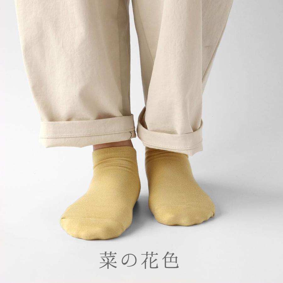 靴下 2重編み 絹屋 レディース 女性用 内側 シルク レーヨンシルク くるぶし丈 春 夏 日本製 プレゼント ギフト | 絹屋 | 07