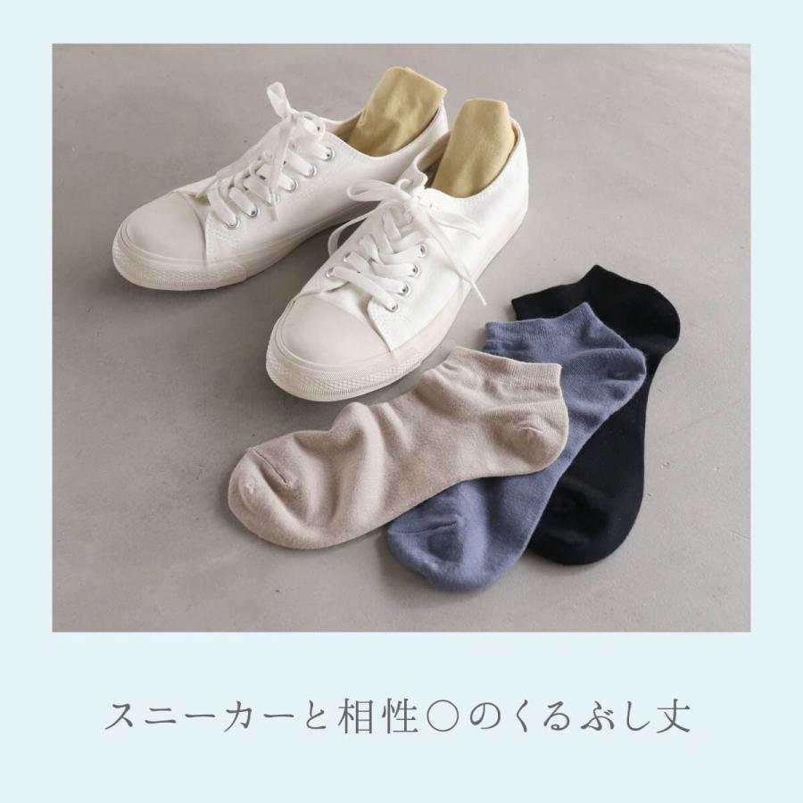 靴下 2重編み 絹屋 レディース 女性用 内側 シルク レーヨンシルク くるぶし丈 春 夏 日本製 プレゼント ギフト | 絹屋 | 13