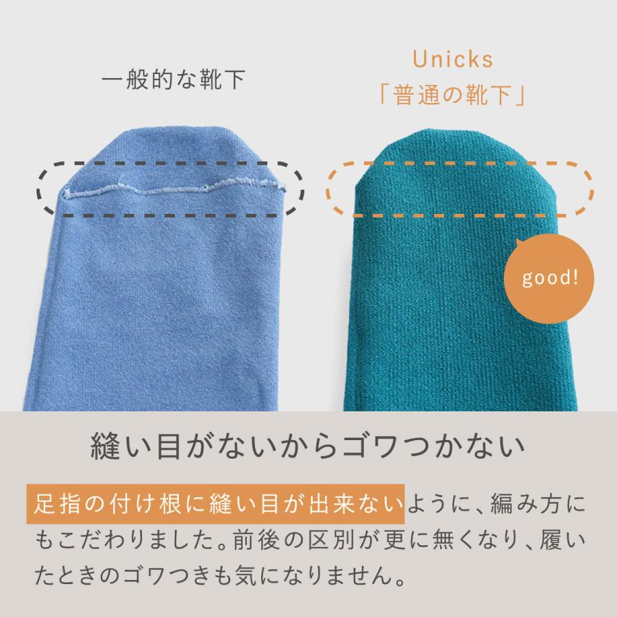 Unicks 迷わず履ける 普通の靴下 かかとがない 靴下 ユニバーサルデザイン ソックス コットン 綿 履きやすい 認知症 簡単 障害 メンズ レディース 日本製 |  | 16