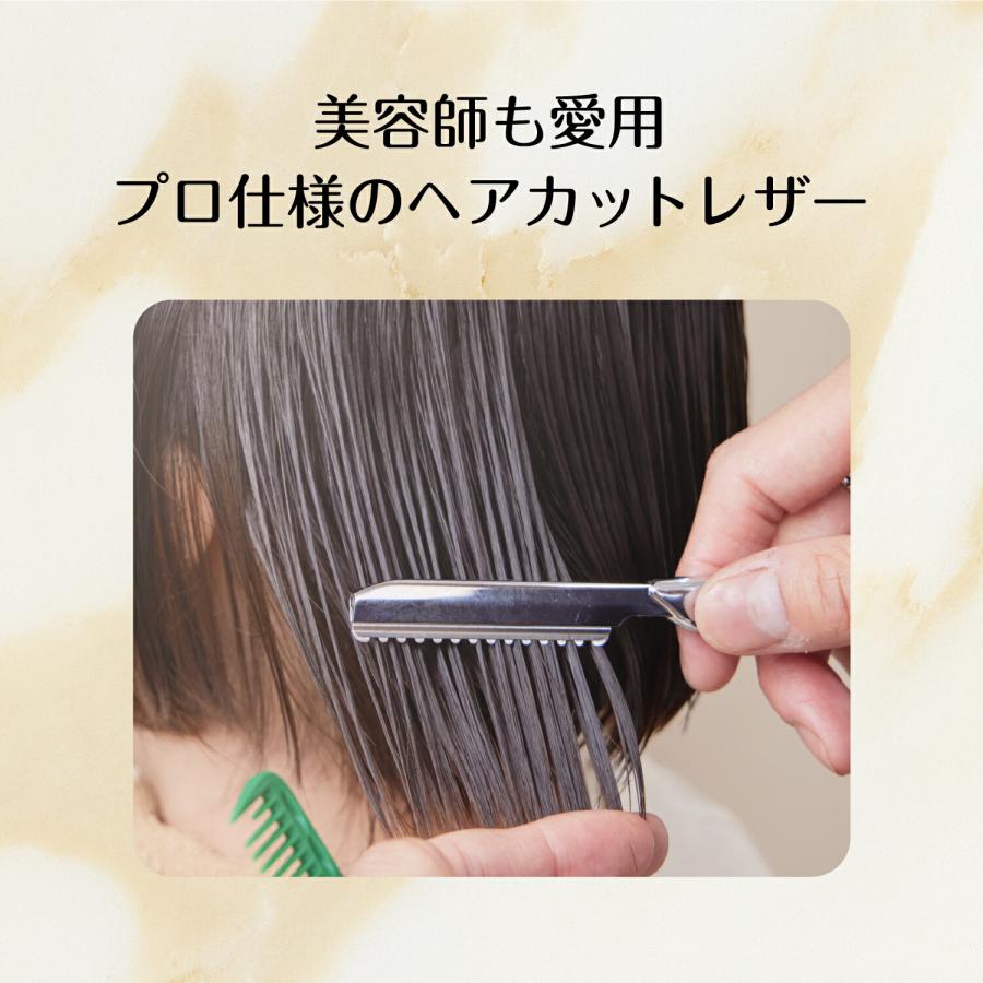 フェザー　feather レザー　両面　セニング FEATHER（フェザー） スタイリングブレイド セニングタイプ 替刃 10