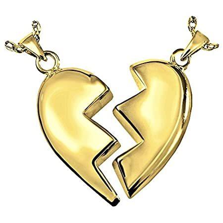 Memorial Gallery MG-3087gp Companion Heart Pendant 14K Gold/Silver Plating 好評発売中