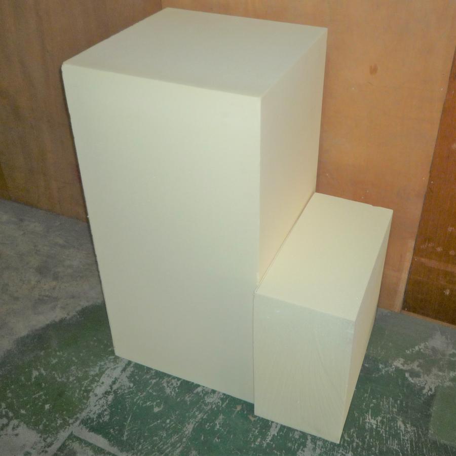 硬質発泡ウレタンフォームS50切断ブロック，250W×250L×250H(全±20 