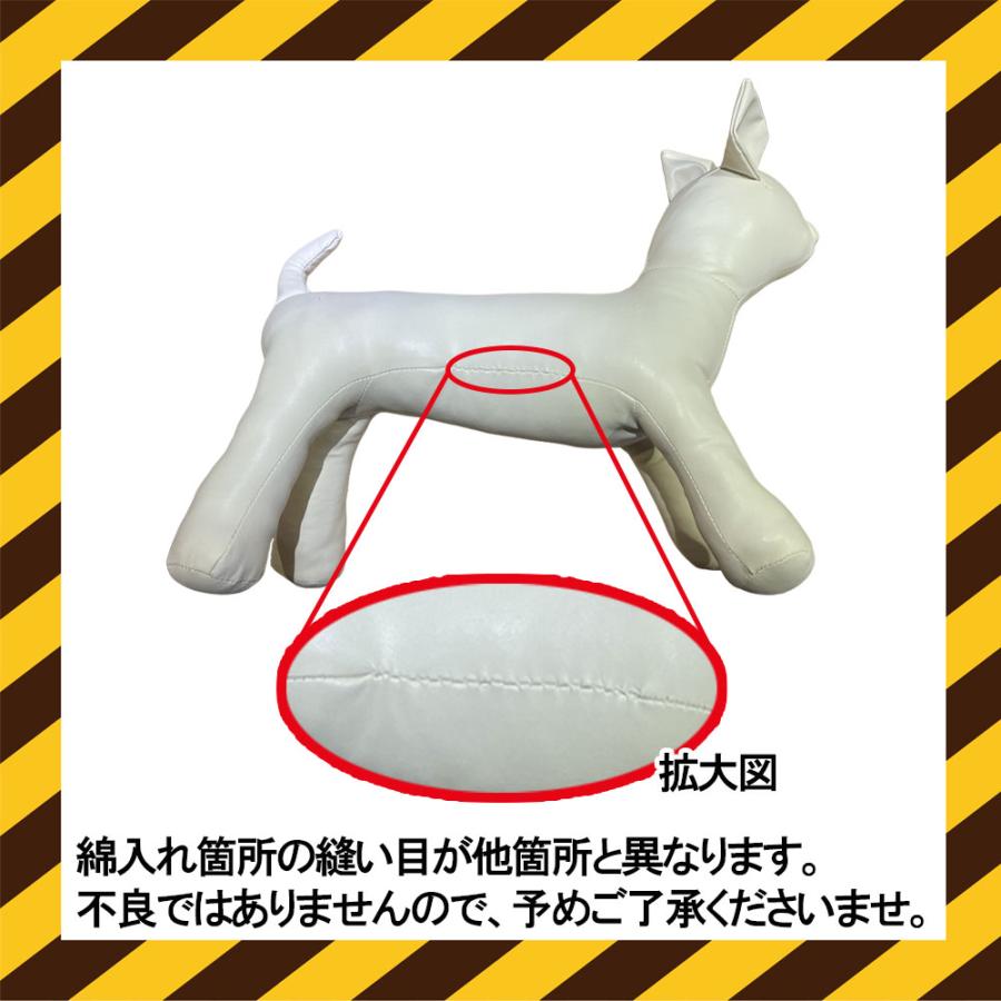 犬 マネキン ドール トルソー 白黒 モノトーン ドッグ モデル チワワ
