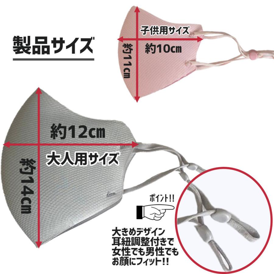 形状記憶 立体マスク 口に張り付かない 4枚セット 洗える 息がしやすい  
