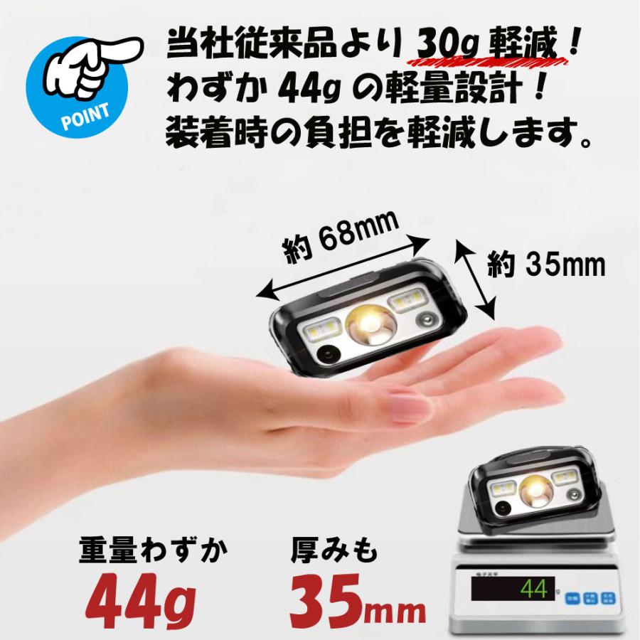 散歩ライト 犬用 夜散歩用 腕ライト 3灯式 軽量懐中電灯