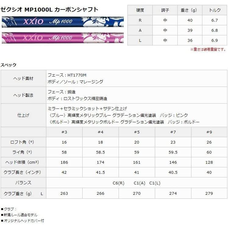XXIO DUNLOP(ダンロップ) ゼクシオ テン 10 フェアウェイウッド MP1000