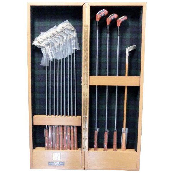 クイーンエリザベス ゴルフクラブ フルセット 化粧箱付 クイーンエリザベスのスクリューで造った ゴルフクラブ フル