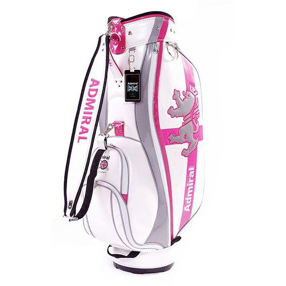 Admiral ゴルフバッグ イギリス　エナメル Admiral Golf アドミラル ゴルフ カートキャディバッグエナメル