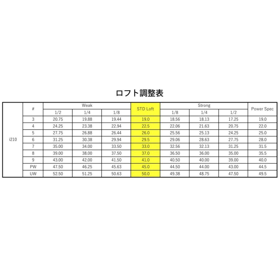 PING（ピン） i210 アイアン カーボン カスタム 日本正規品 : FEA