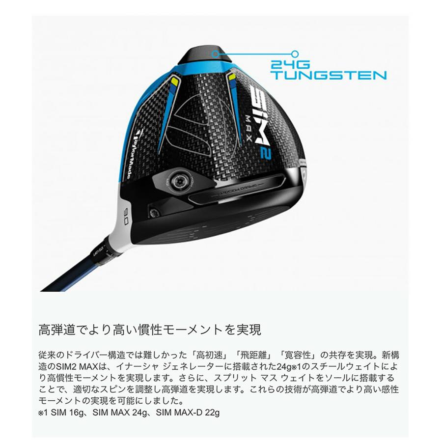 TaylorMade TAYLORMADE（テーラーメイド） SIM2 MAX MAX-D