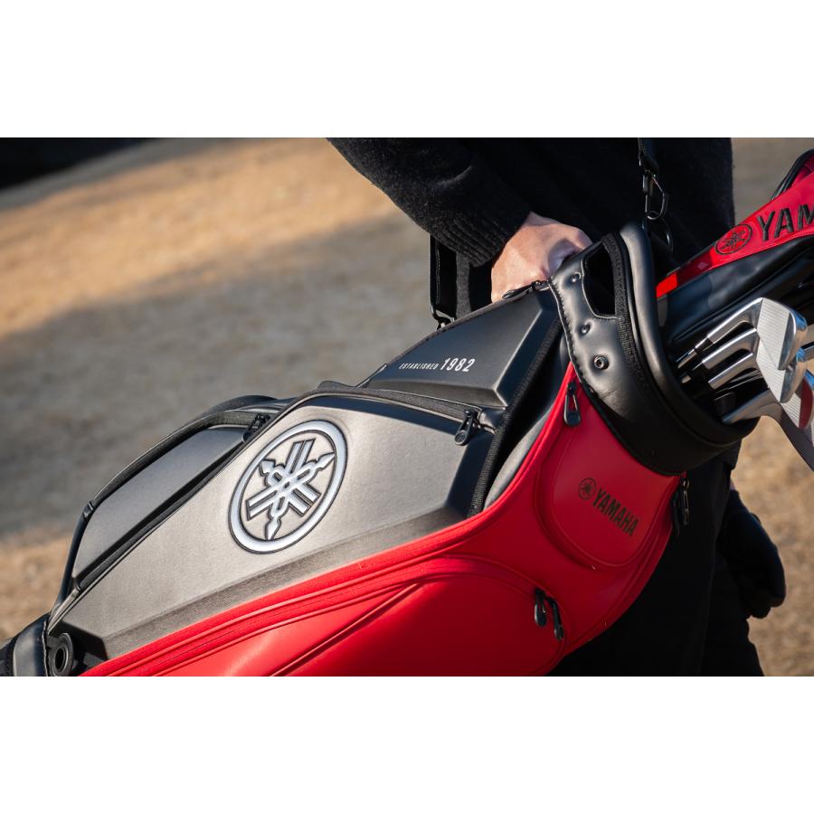 ヤマハ / YAMAHA 9.5型キャディバッグ (Y22CBM) USED YAMAHA（ヤマハ） ミドルサイズ キャディバッグ Y22CBM 9.5型 約3.9kg