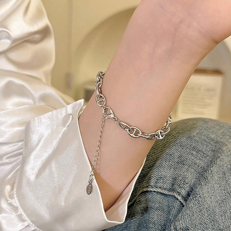 まりまぎ ブレスレット 金属アレルギー対応 アクセサリー コーティング 18k ゴールド シルバー925 ジルコニア 星 サークル オフィス おしゃれ ゴールド |  | 02