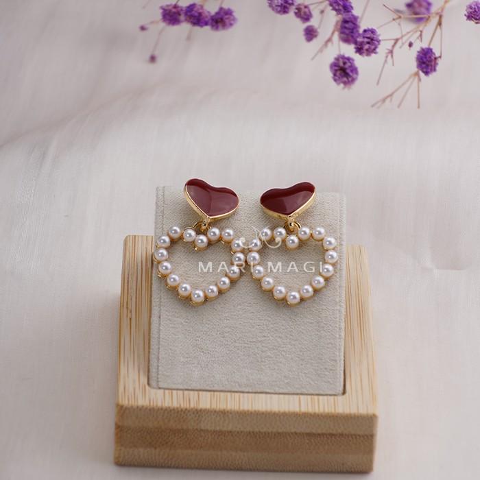 MARIMAGI 金属アレルギー キャッチレス シルバー ゴールド ニッケルフリー フープピアス 真珠 パール 可愛い アクセ シンプル かわいい おしゃれ 大人 |  | 04