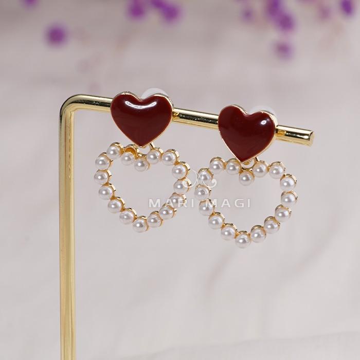 MARIMAGI 金属アレルギー キャッチレス シルバー ゴールド ニッケルフリー フープピアス 真珠 パール 可愛い アクセ シンプル かわいい おしゃれ 大人 |  | 03