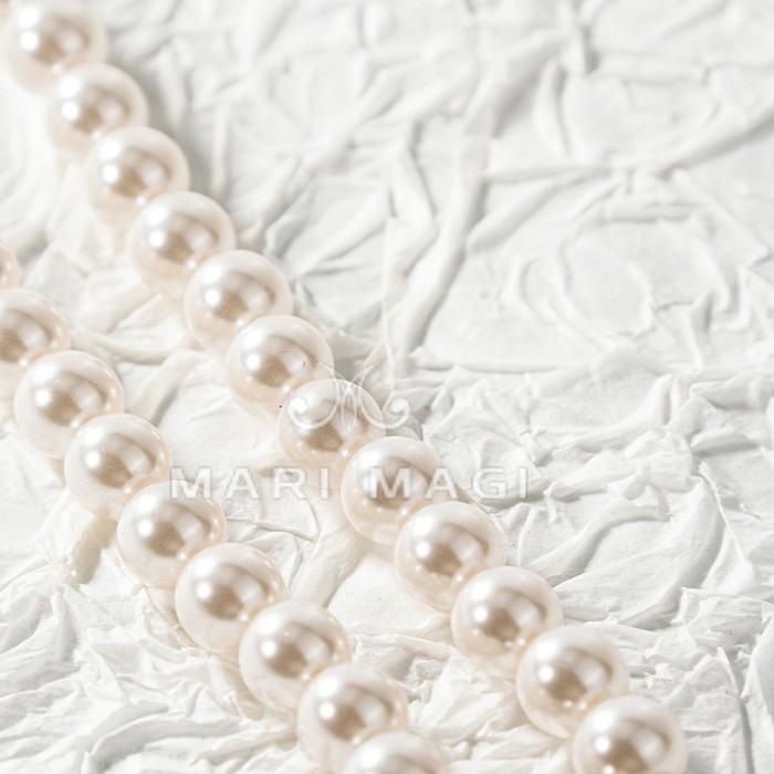 MARI MAGI パールネックレス レディース 真珠 8mm 40cm ガラス 冠婚葬祭 結婚式 葬式 入学 入園 卒業 卒園 フォーマル 30代 40代 50代 |  | 03