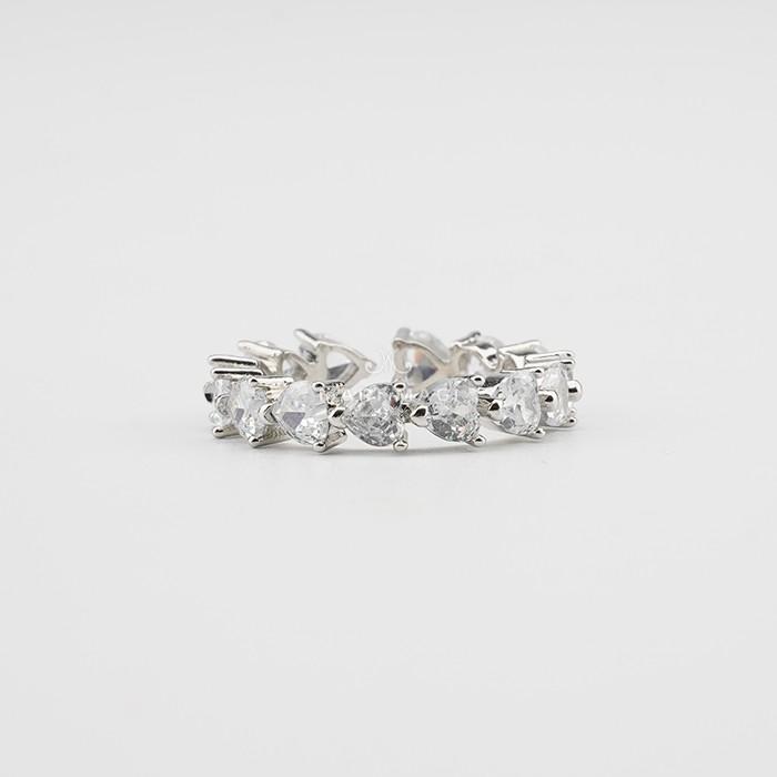 MARI MAGI ジルコン  ハートリング ゴールド シルバー 指輪 レディース 18K 10金 10K ホワイトゴールド 記念日ギフト プレゼント 金属アレルギー ジュエリー |  | 06