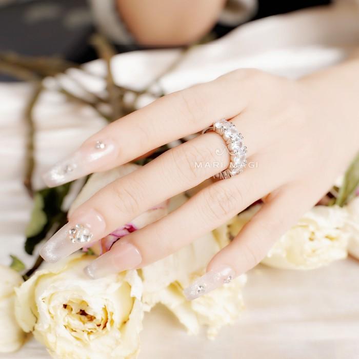 MARIMAGI指輪 おしゃれ かわいい シルバー ゴールド カラー ニッケルフリー サージカルステンレス K金 金属アレルギー対応 レディース キラキラ |  | 07