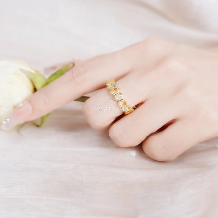 mari magi ステンレスリング 石 指輪 サージカルステンレス レディース ヌードリング 金属アレルギー対応 彼女 誕生日 ギフト プレゼント |  | 12